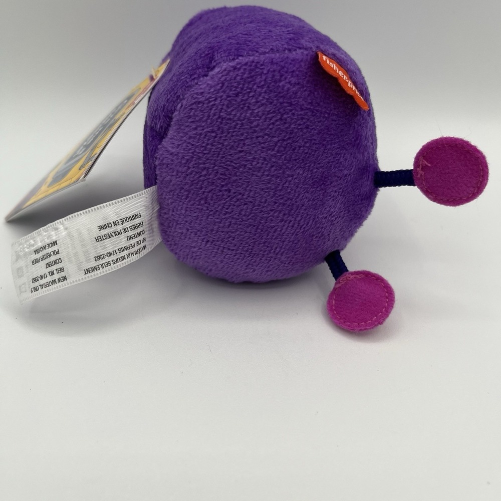 2020 Fisher Price Netflix Story Bots 5" Plush Shapes With Bo Purple - Picture 9 of 14